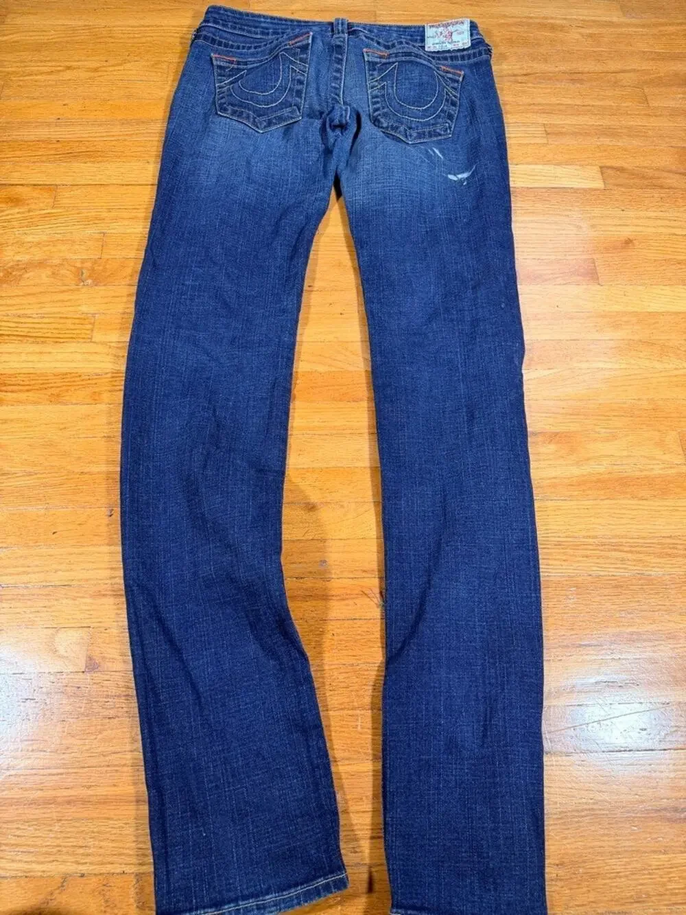 True Religion Brand Jeans Men’s Size 28 Made in USA Dark Wash Horseshoe Denim Y2